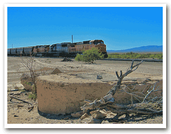 The train at Engle